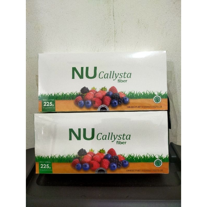 NUfibre detox Asli original Nu fibre fiber slimming NuCallysta kemasan baru