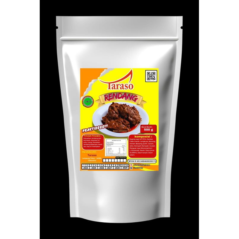 

RENDANG DAGING TARASO