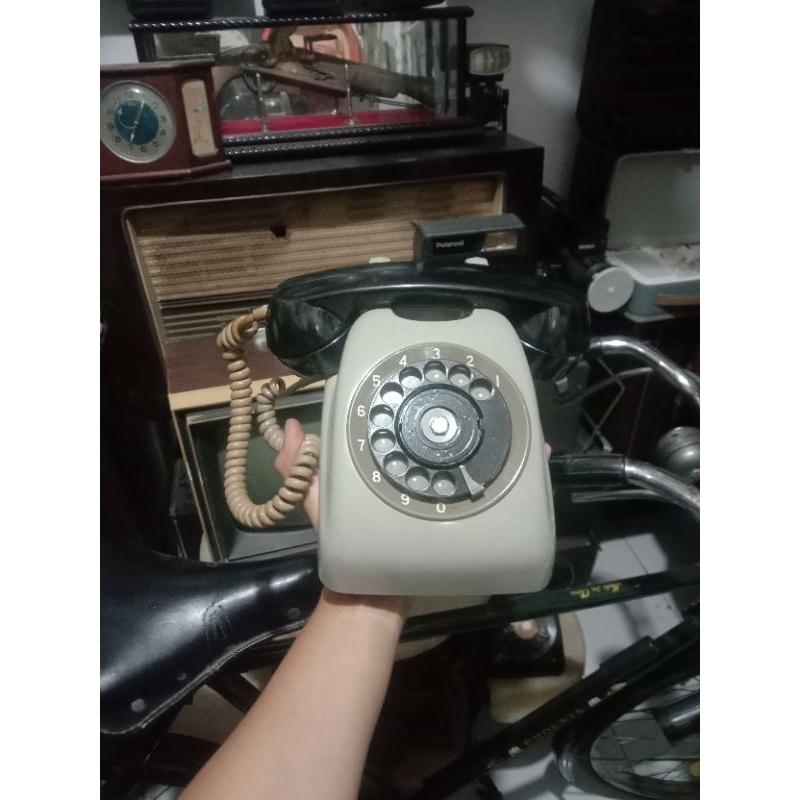 Telpon antik Jadul Vintage Telephone Rotary Telepon Putar Jadul Telpon Jadul