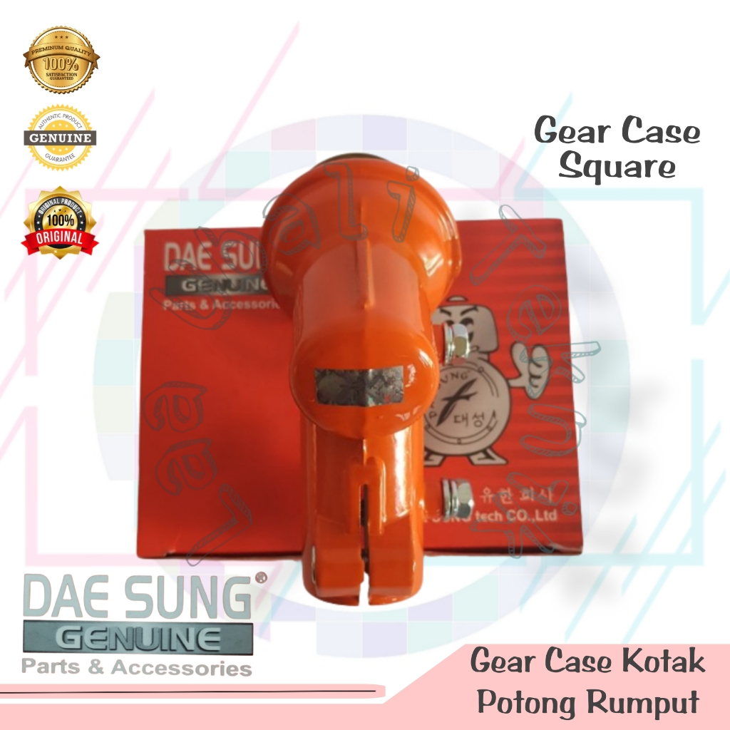 gear case kotak kepala nanas gearbox potong rumput 328 318 338 merk daesung original