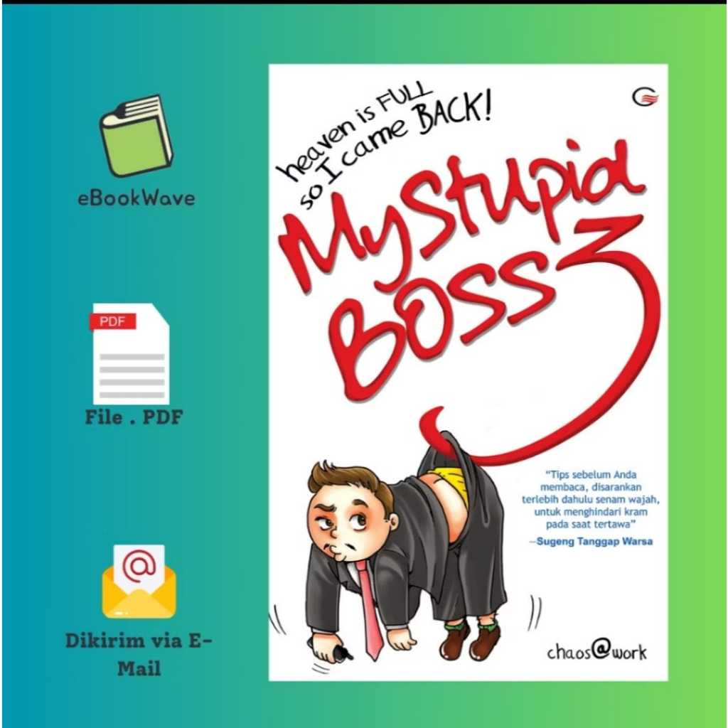 

My Stupid Boss 3 Book BEST SELLER (Bahasa Indonesia)