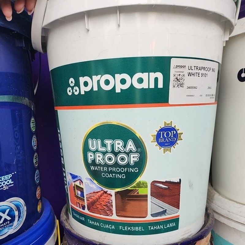 PROPAN ULTRAPROOF UPR-960 20KG CAT PELAPIS ANTI BOCOR WATERPROOFING PAIL PEL 20 KG UPR 960 ULTRA PRO