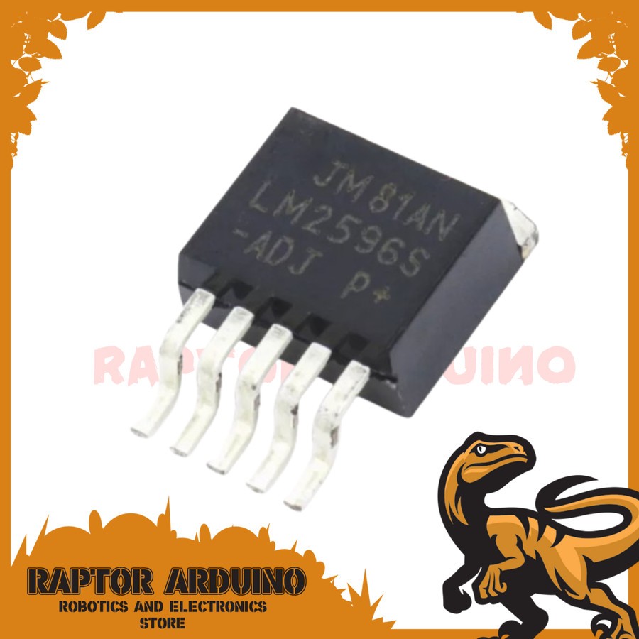 Regulator LM2596S-adj LM2596 LM 2596 adj adjustable smd