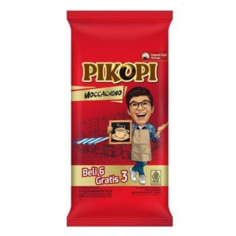 

Pikopi mochacinno 9 sachet × 19gr