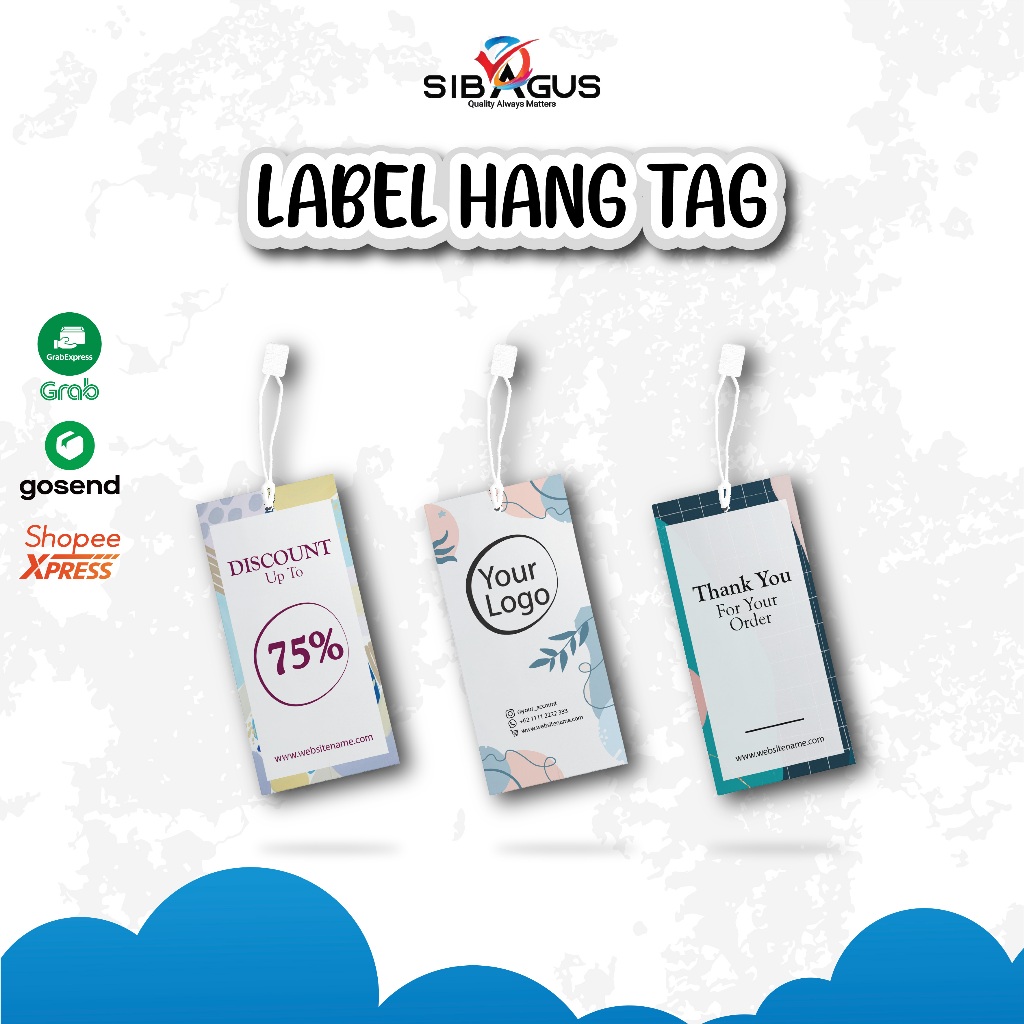 

Cetak Hangtag Custom | Hangtag Baju | Label Hang Tag