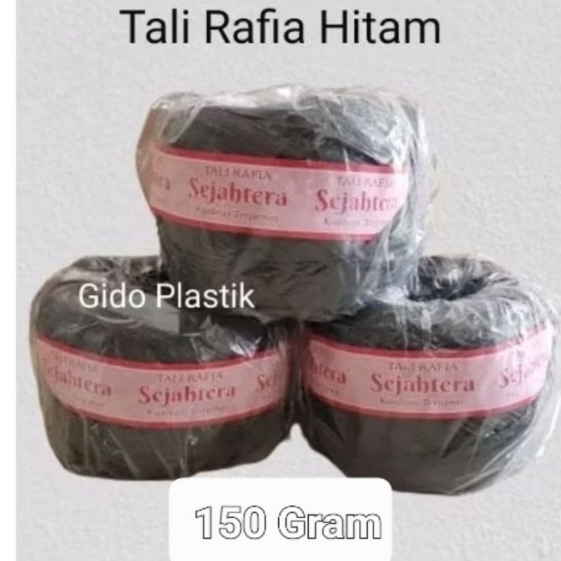 

Tali Rafia Hitam 150 Gram DUA ELANG