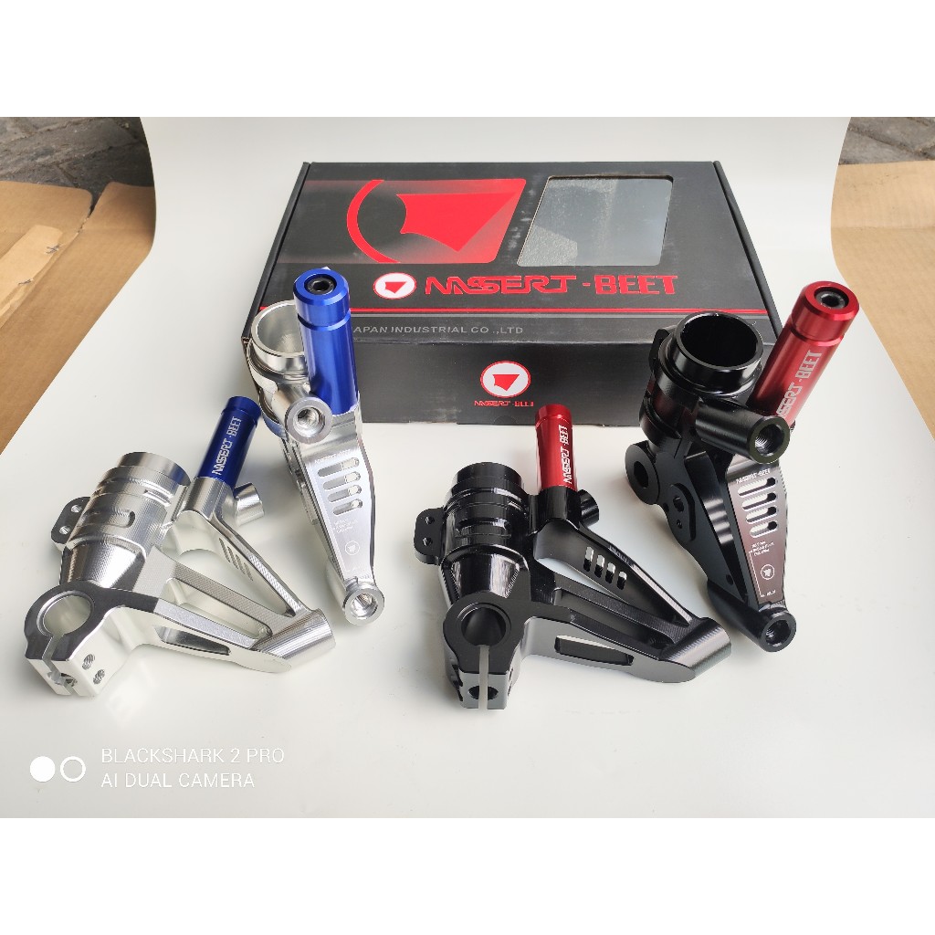 Bottom Shock Double Disc CNC Billet Radial Honda CBR 250 RR ZX25R R25 NEW Nassert Beet