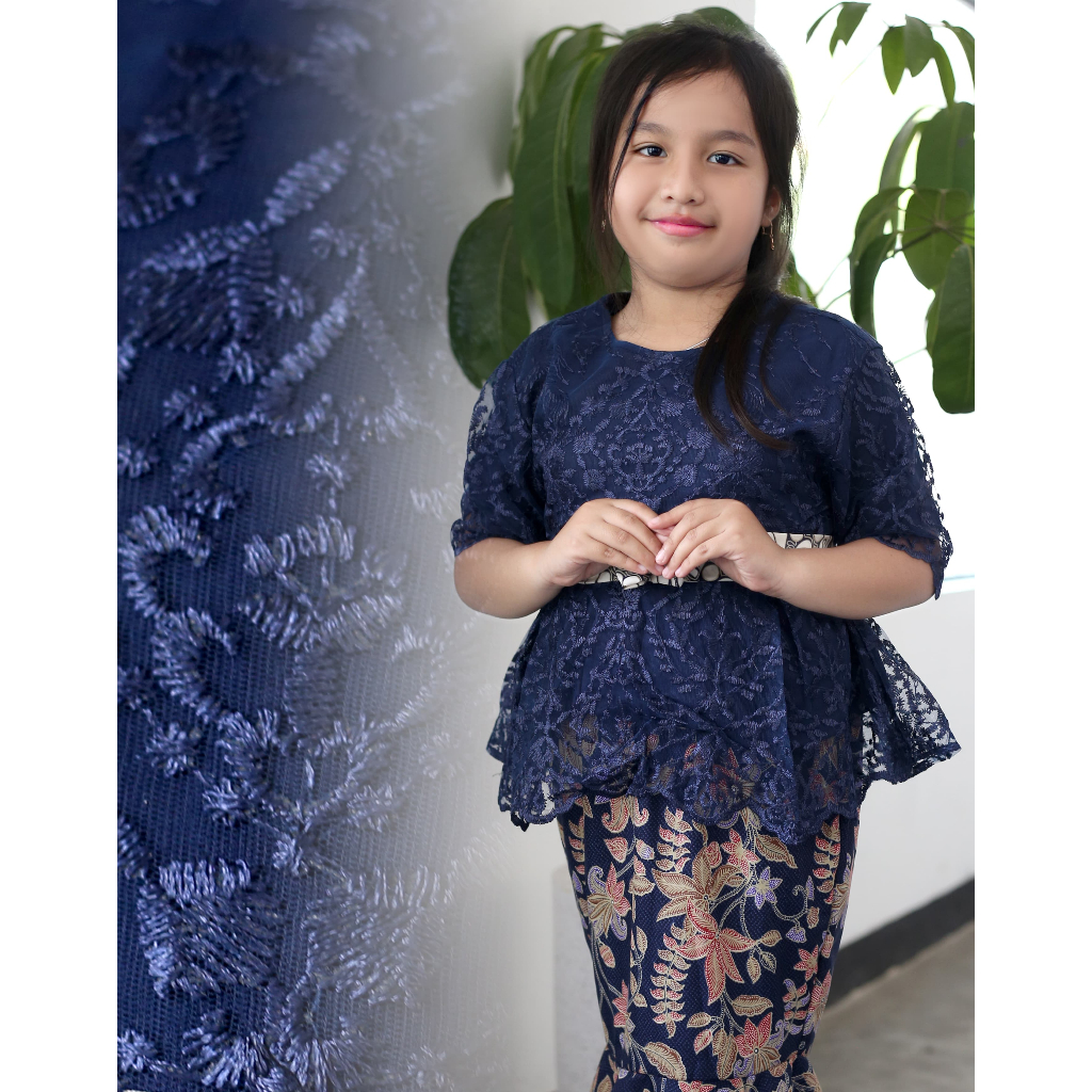 SETELAN KEBAYA ANAK PEREMPUAN Kebaya Brukat Anak Rok Panjang/Kebaya AnakTanggung/Kebaya modern anak