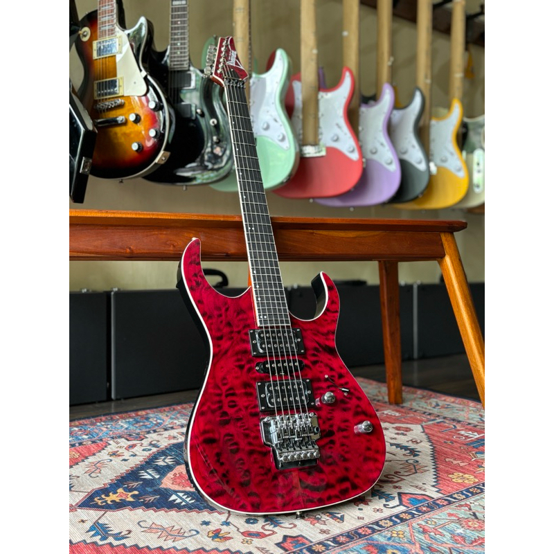 GITAR  LISTRIK/ELEKTRIK IBANEZ PREMIUM MERAH