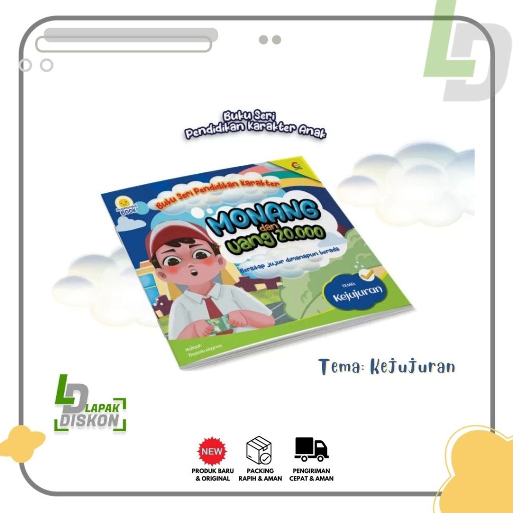 Buku Seri Pendidikan Karakter Monang & Uang Rp. 20.000