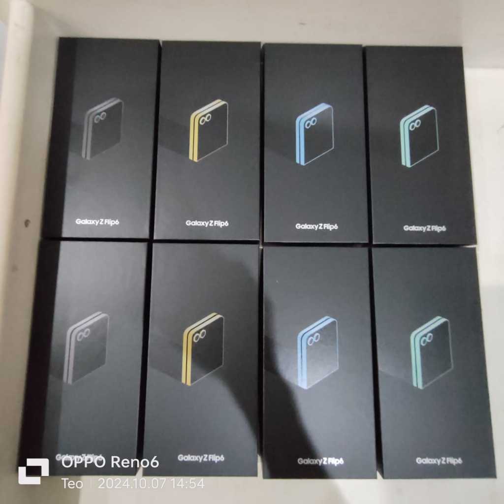 Box / Dus Samsung Z Flip 6  - Second Siap Pakai