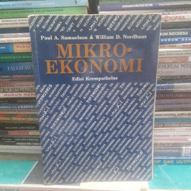 MIKRO EKONOMI edisi ke empatbelas penulis PAUL A.SAMUELSON