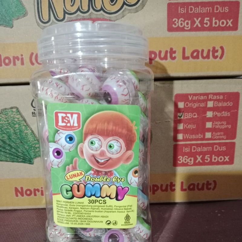 

DSM lunak gummy doubble eye