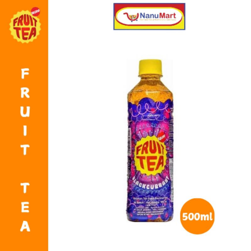 

MINUMAN SOSRO FRUIT TEA BLACKCURRANT 500ML