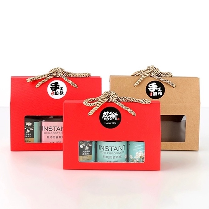 

PaperBag Tas Jinjing Bisa Isi 1-3 Botol / Paper Bag Polos / Goodie Bag Warna Merah