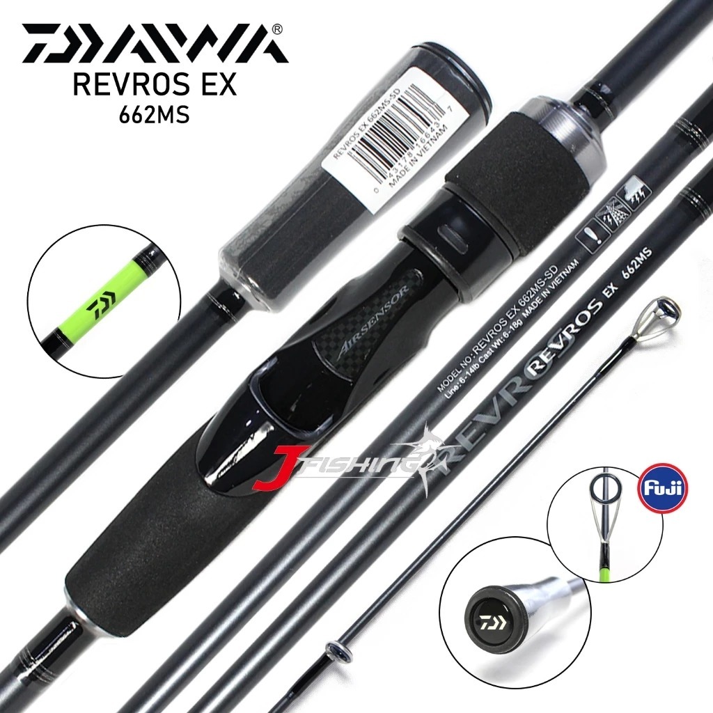 Joran DAIWA REVROS EX | Spinning | Baitcasting | PILIH UKURAN