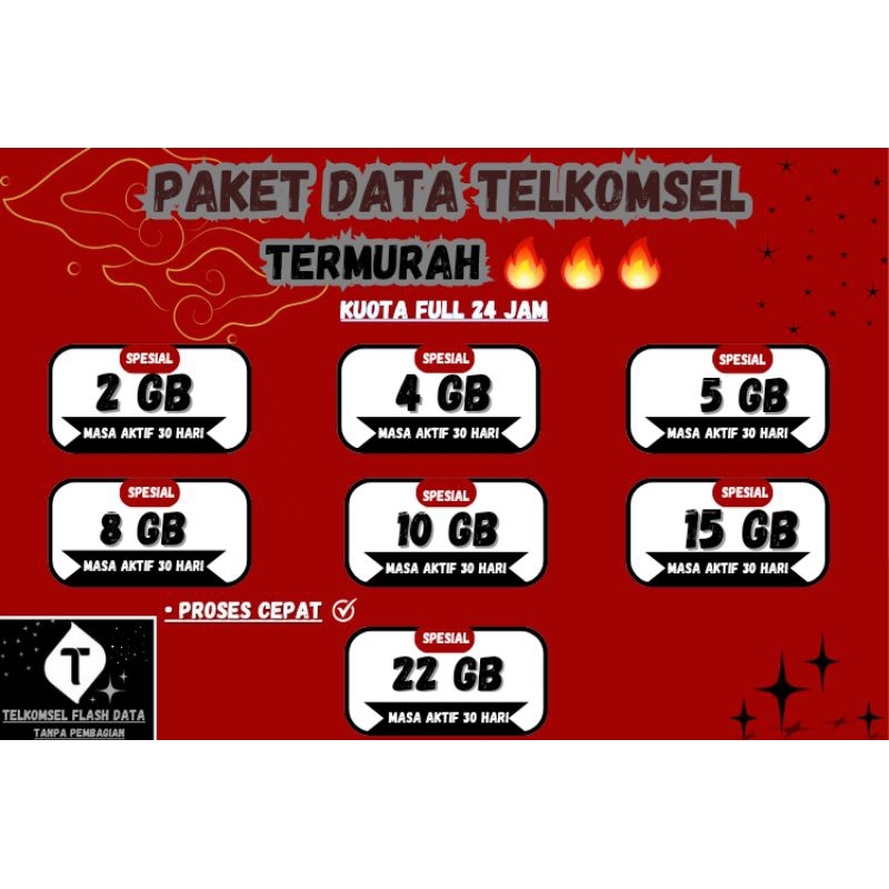 KUOTA DATA FLASH TELKOMSEL 24 JAM FULL UTAMA