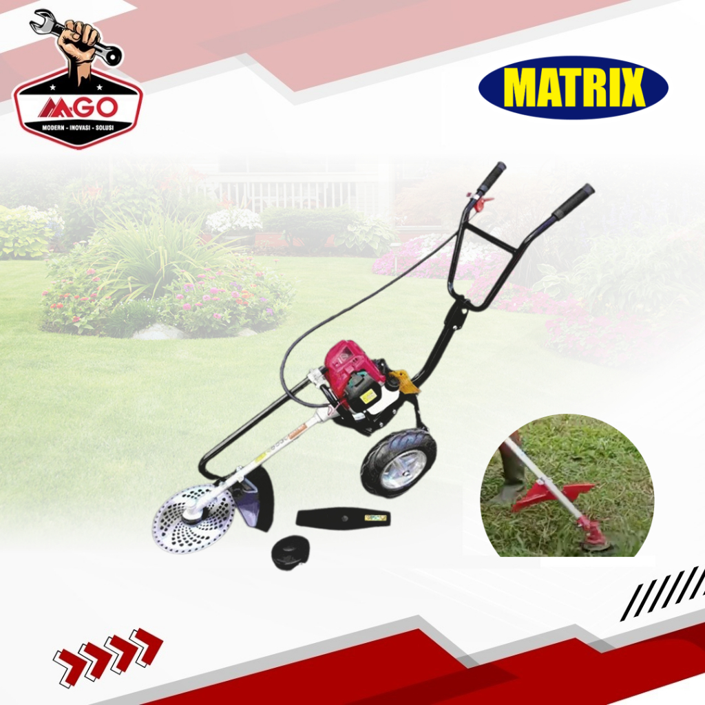 Mesin Dorong Bajak / Pemotong Rumput / Lawn Mower MATRIX ST 435