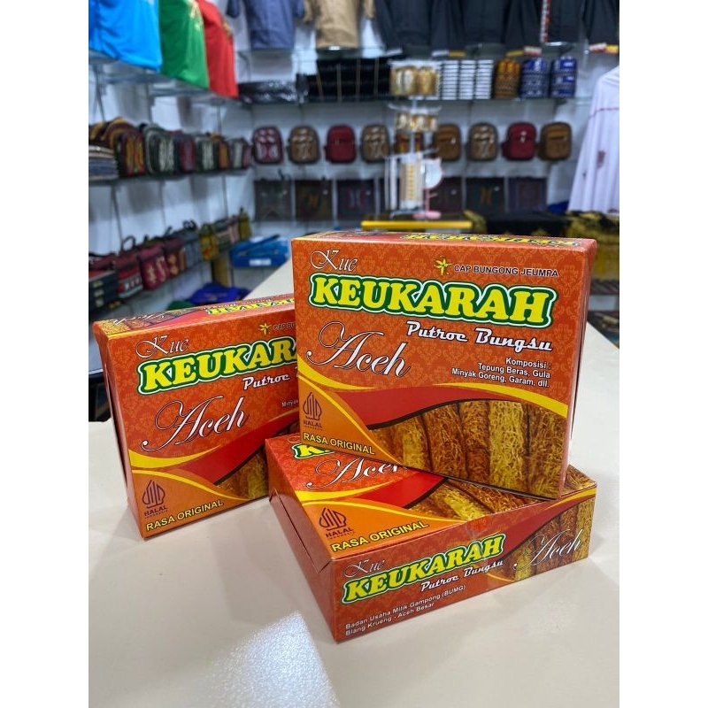 

kue keukarah khas Aceh putroe bungsu