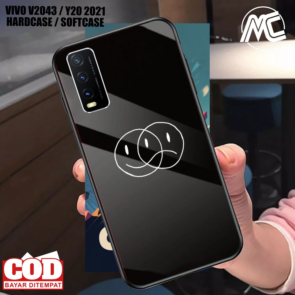 Case VIVO V2043 / Y20 2021 BLCK VIVO V2043 / Y20 2021 Hp - Casing Hp  - Case Hp - Case Terbaru - Cas