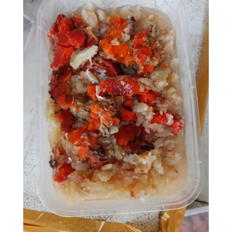 

Daging Kepiting Mix Telur Kepiting Kemasan 500 gr/pack