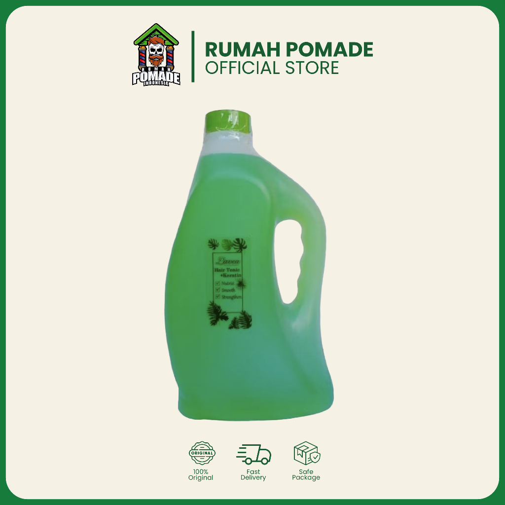 LAVEA HAIR TONIC + KERATIN - Tonic Salon / Barbershop Refill 2 Liter