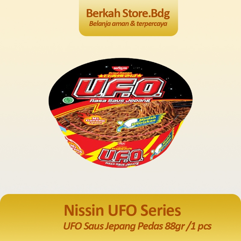 

Nissin UFO - Fried Ramen Instant Specialist - 88 gr / Best seller Nissin Ramen / Instan