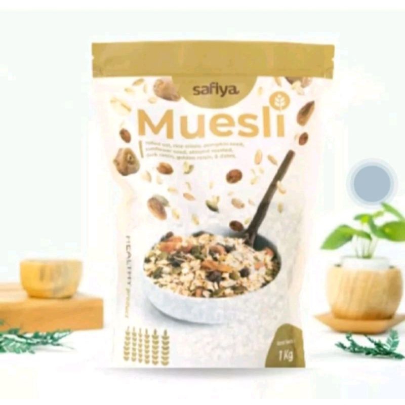 

Sereal Muesli dari Safiya 1kg