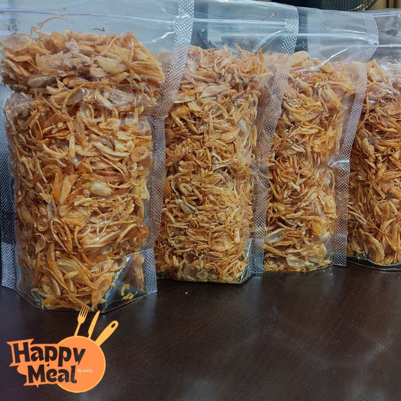 

Bawang Goreng Sumenep Premium Tanpa Tepung by Bu Ayi (Kemasan Pouch)