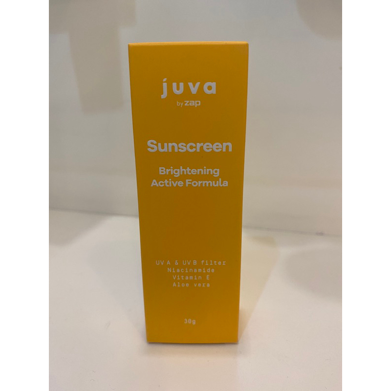 sunscreen brightening juva by zap