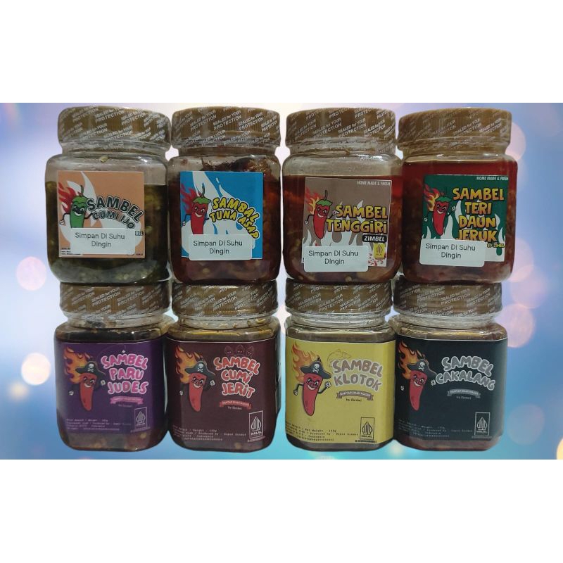 

Aneka Sambal Homemade 150gr