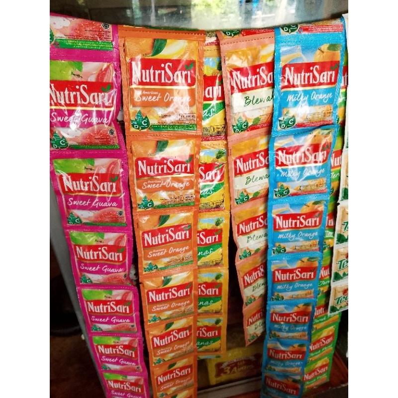 

Nutrisari Rasa Random 1Renceng isi 10Sachet