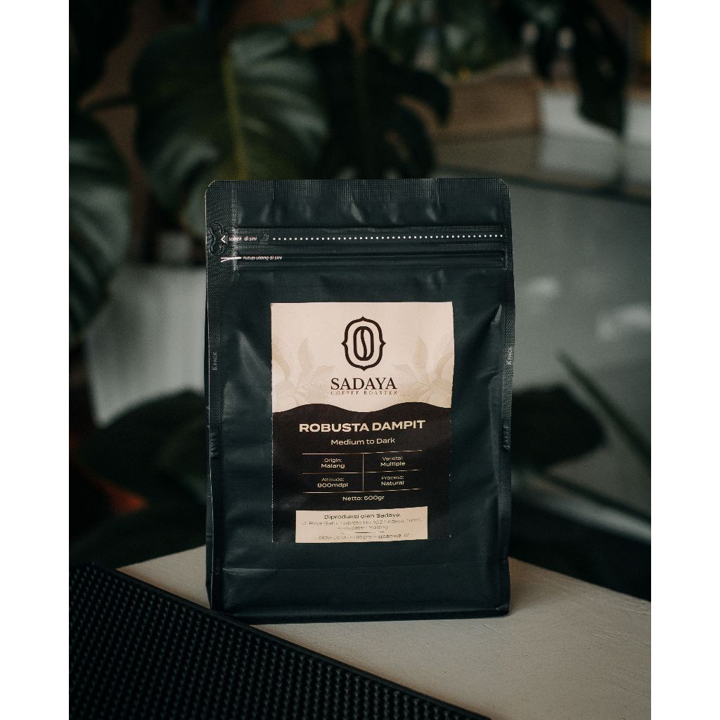 

Kopi Robusta Dampit Natural 500gram (Biji/Bubuk) - Sadaya