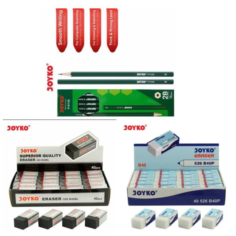 

Omah Prabot - Pensil dan Penghapus 2B Pensil 2B Pensil Joyko 2B