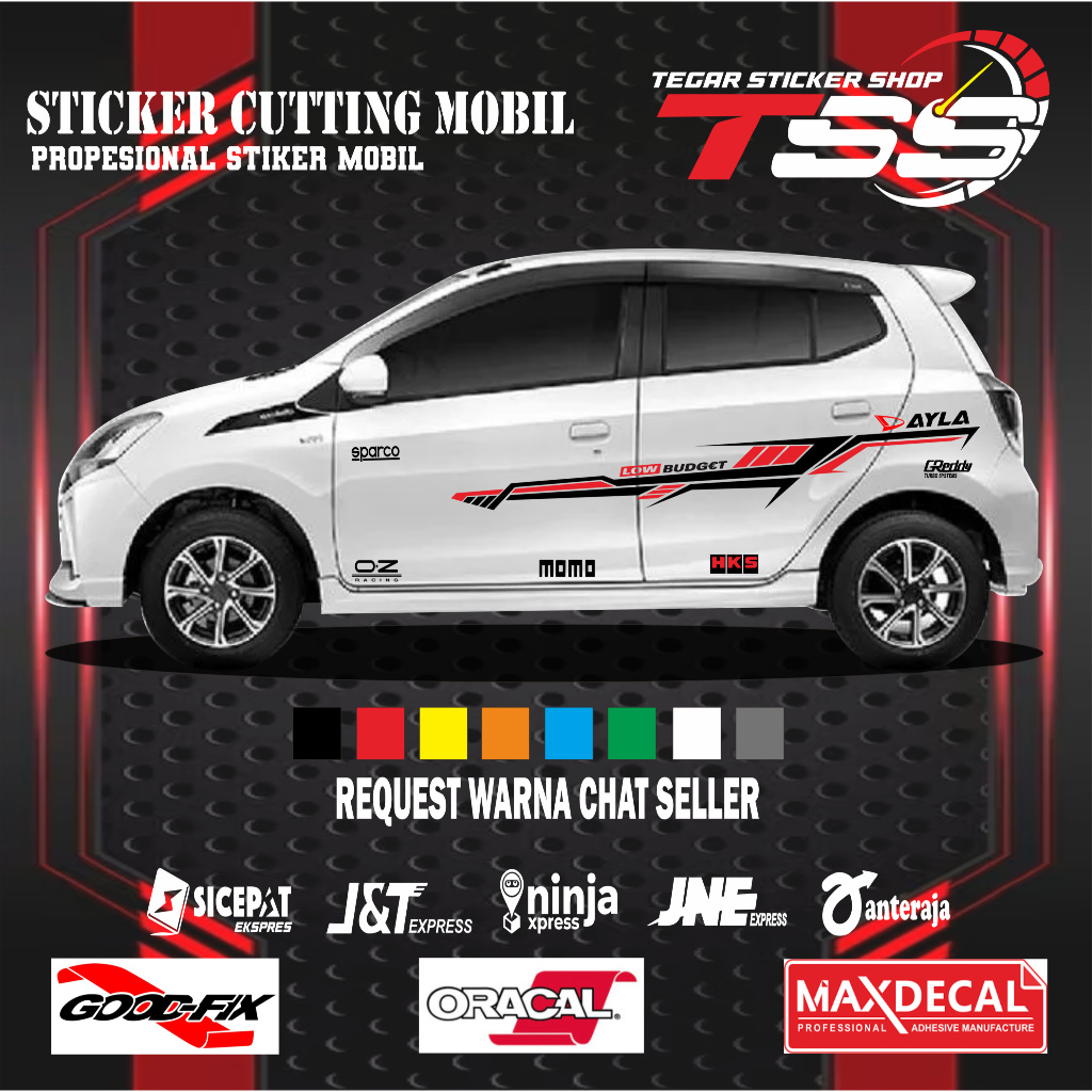 sticker mobil ayla sticker mobil daihatsu alya sticker mobil keren