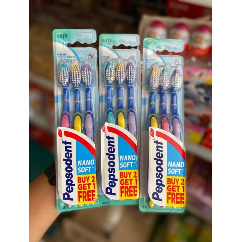 PROMO Sikat Gigi Pepsodent Nano Soft