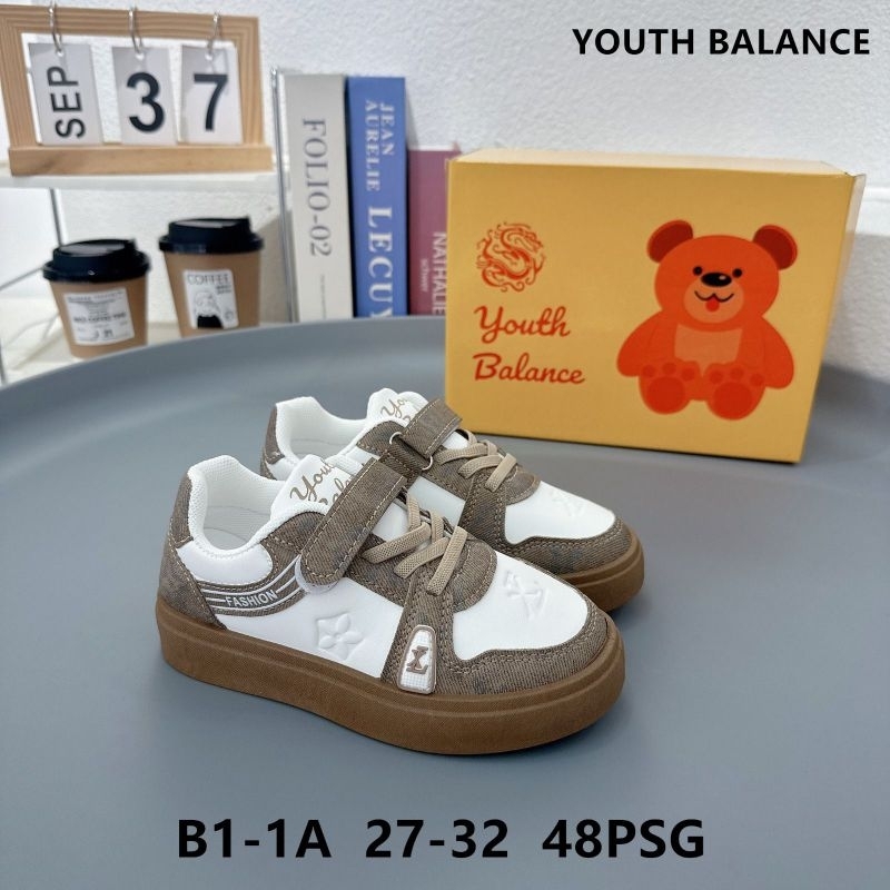 Sepatu Sneakers Anak Imfort YOUTH BALANCE/Sepatu Anak Laki-laki & Perempuan