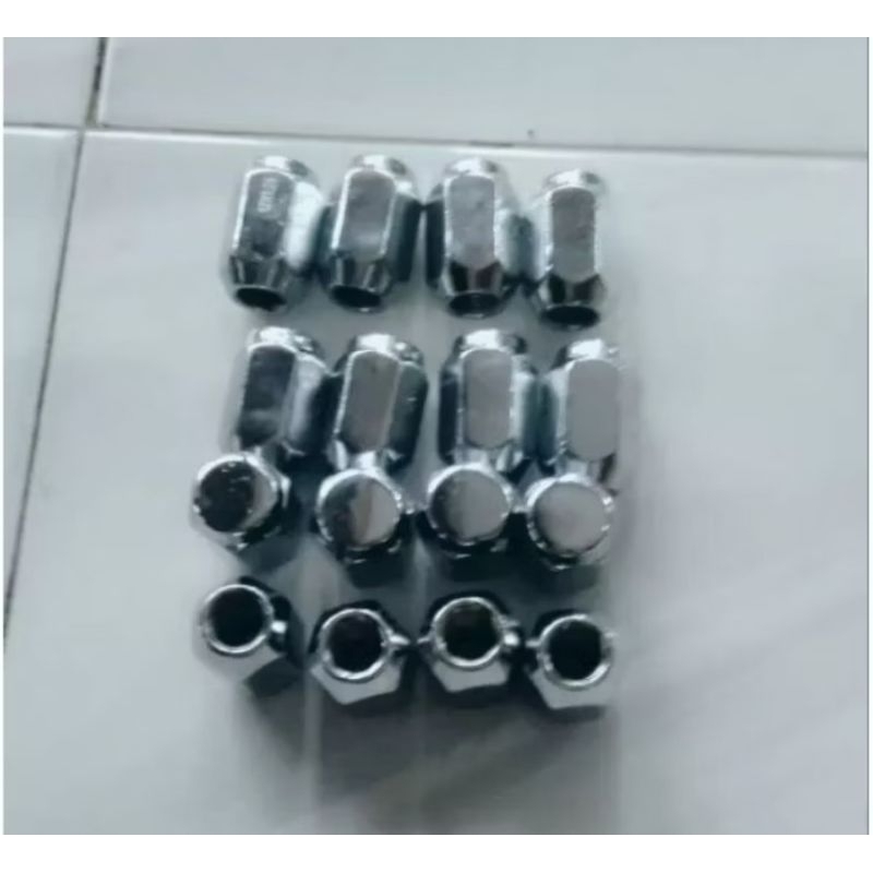 Baut mur roda racing Mitsubishi colt T120 ss harga 16 pcs