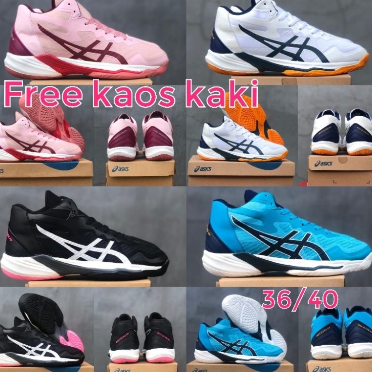 Promo Ekonomis  sepatu voli murah sky elite mid grade ORI 2 sepatu wanita voli sepatu sneaker wanita