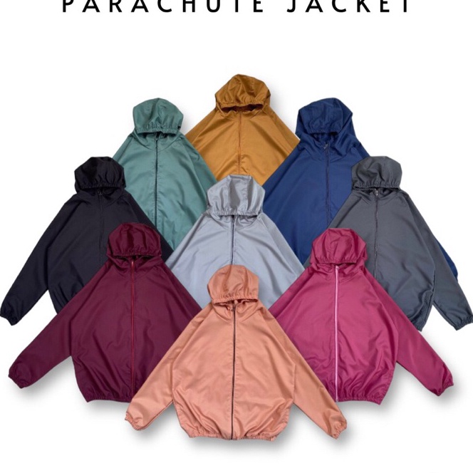Terbaik Jaket Olahraga Parasut Polos PriaWanita mirip Uniqlo UV Protection Windbreaker Sauna Suit Jo
