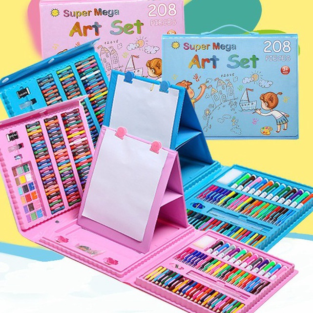 

Get Now Crayon Anak Pengasah 28pcs Set Alat Menggambar Melukis Anakanak Crayon Cat Air Pensil