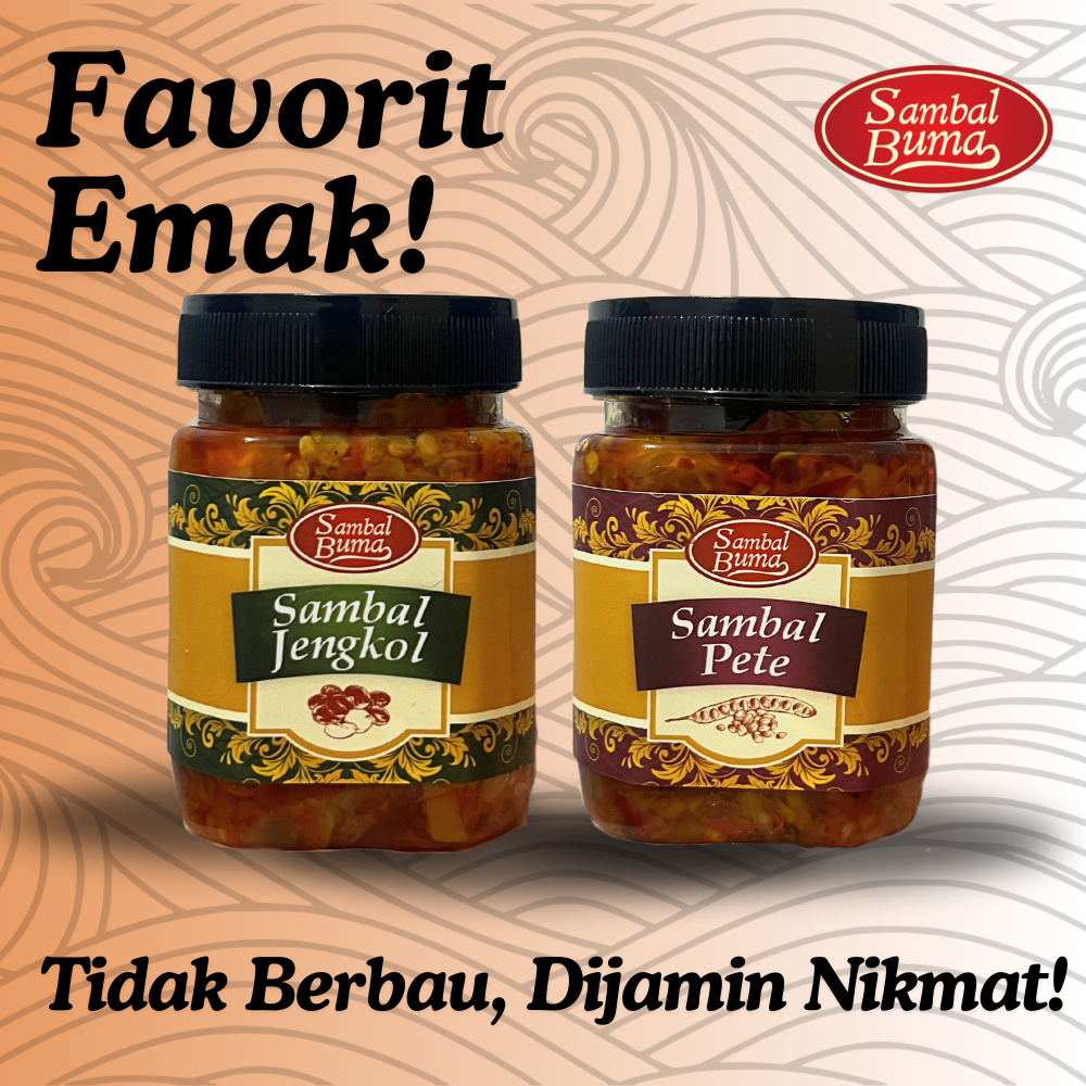 

Paket Favorit Emak Sambal Pete dan Jengkol 150 Gram