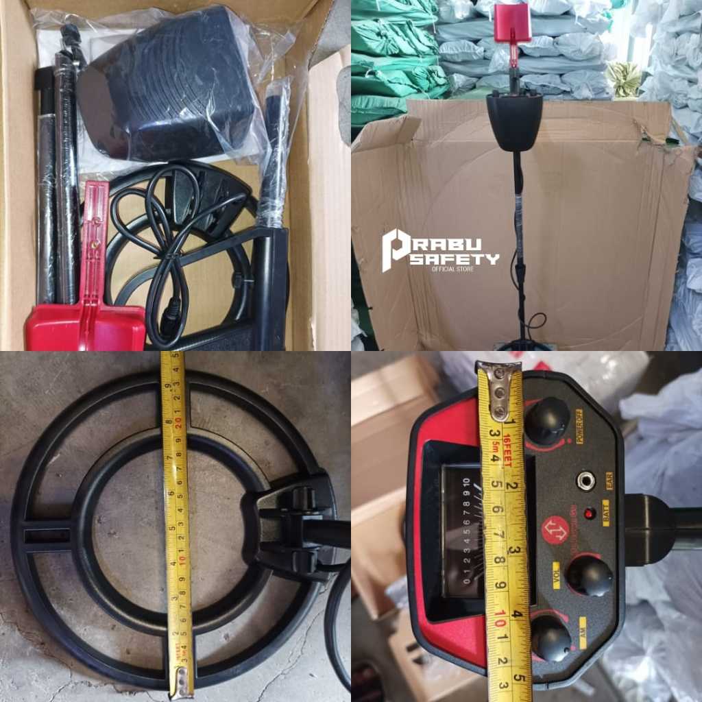 Metal Detector Emas Logam Perak - Alat Deteksi Emas Model 4030 Original