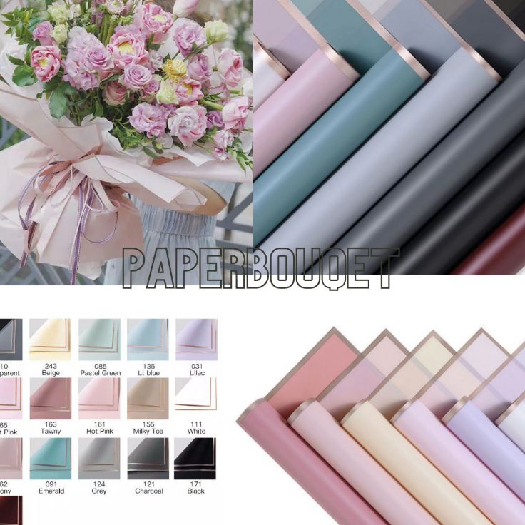 

Pasti Trending 2 LEMBAR KERTAS CELLOPHANE FRAME GOLD KERTAS WRAPPING BUKET BUNGA CELLO FRAME GOLDHANYA 1 WARNA