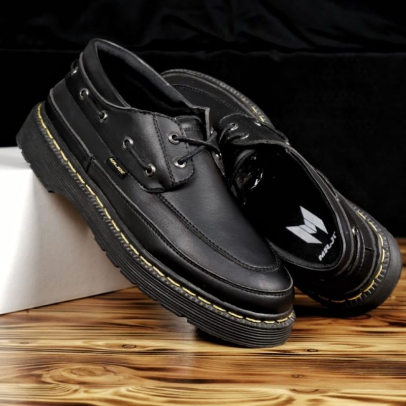 Sepatu pansus pria ORIGINAL Sepatu kerja Semi Formal Pria Kulit Pu