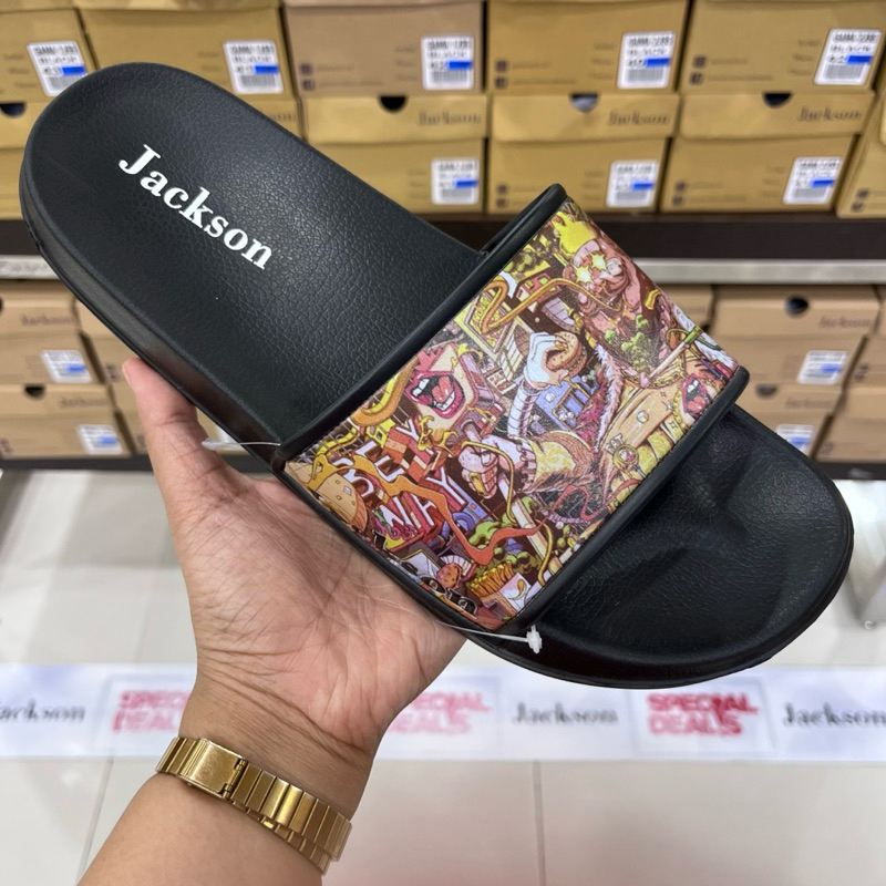 Sandal Slide Pria by Jackson | Sandal Pylon Pria Jackson