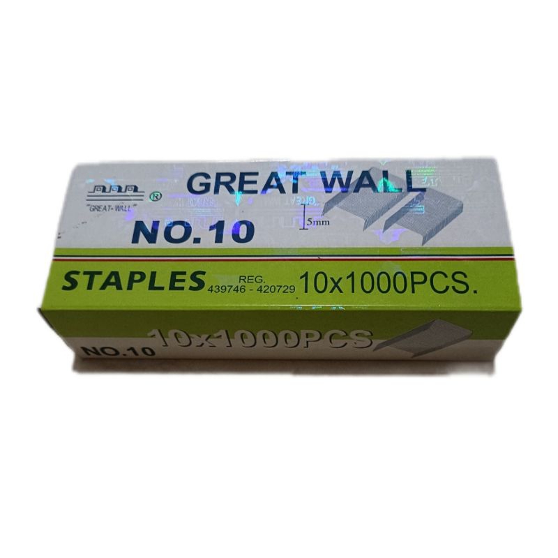 

1 slop isi staples great wall ( satu slop isi 10 kotak)