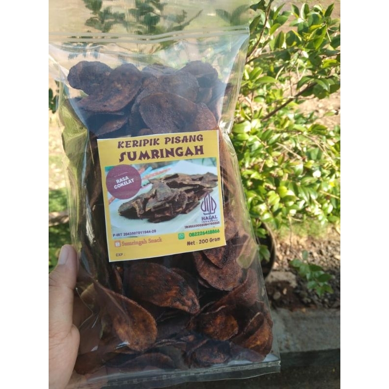 

Kripik pisang rasa coklat 1 kg