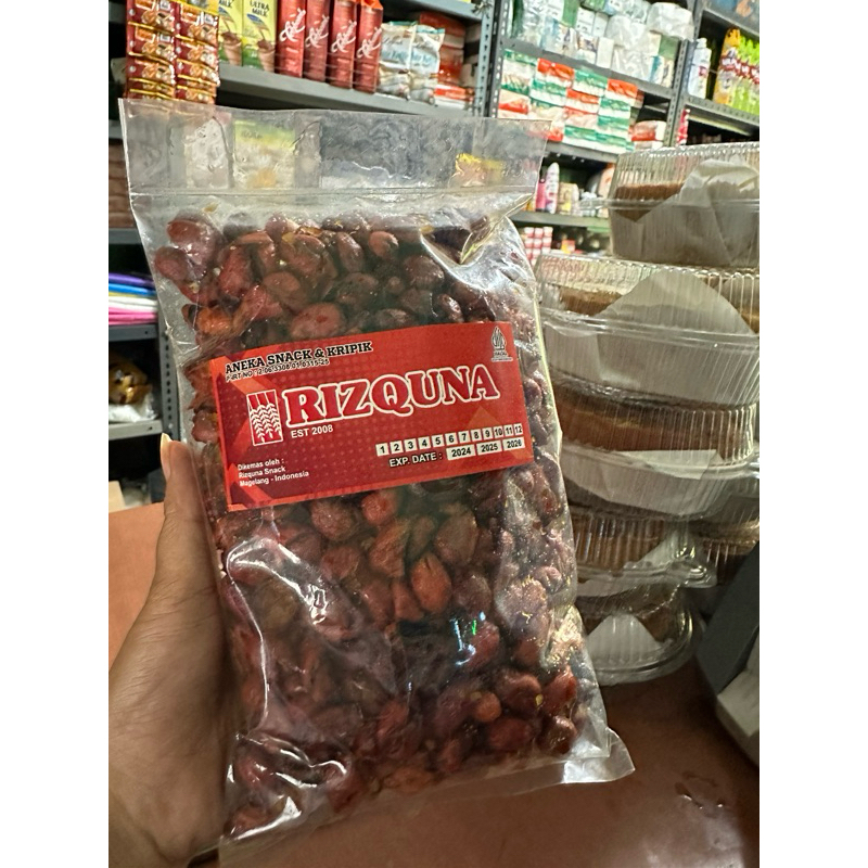 

Keripik kulit Melinjo Rizquna