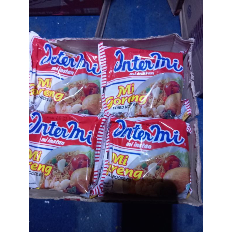 

20 pcs mie instan goreng intermie original enak lezat